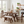 Topmax 6-Piece Wood Counter Height Dining Table Set with Storage Shelf