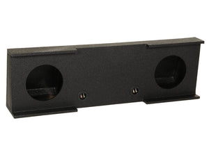 QPower Dual 12" Sub Box - Chevy Silverado Crew Cab & GMC Sierra Crew Cab 07-13