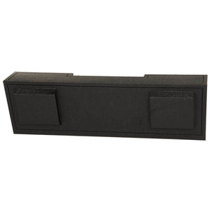 QPower Dual 12" Sub Box - Chevy Silverado Crew Cab & GMC Sierra Crew Cab 07-13
