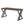 Writing Desk With Z-Shaped Legs