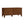 Lars Indoor Rattan Decorated Rubber Wood Dog Crate Cabinet Furniture