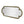 Scalloped Oval Wall Mirror, Vintage
