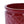 3 Pieces Ceramic Flowerpot Set, Bean Paste Red