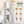 Tall Bathroom Storage Cabinet, 5-Tier Narrow With 2 Doors & Adjustable Shelves, Freestanding - White