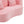 71-Inch Folding Sofa Bed in Pink Chenille with High-Density Foam