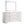Dulcey - 6 Drawer Dresser With LED Mirror - Gloss White
