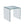 Tempered Bent Glass Sidetable, Transparent End Table, Sofa Table, Premium Glass, Multi Purpose Design - Transparent