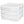 Sterilite Clear Plastic Stackable Small 3 Drawer Storage System, White, (12 Pack) - TRAPSKI