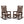 Outdoor Rocking Chair Set of 2