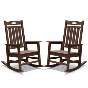 Outdoor Rocking Chair Set of 2