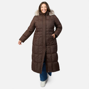 Women's Plus Size Full Length Splendor Down Jacket