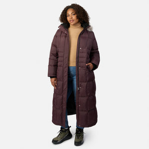 Women's Plus Size Full Length Splendor Down Jacket