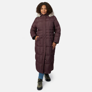 Women's Plus Size Full Length Splendor Down Jacket