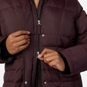 Women's Plus Size Full Length Splendor Down Jacket