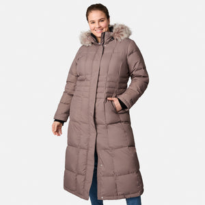 Women's Plus Size Full Length Splendor Down Jacket