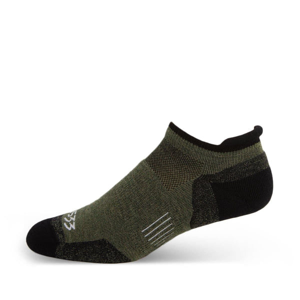 Lightweight - No Show Tab Wool Socks Mountain Heritage