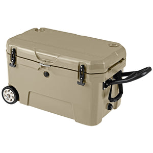 52 Quart Portable Hard Cooler with 6-Day Ice Retention and Wheels