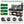 TOPMAX 62.3'' Patio Kitchen Island Solid Wood Kitchen Cart