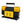 Heavy Duty 12V Dual Cylinder Air Compressor, Tire Inflator With Gauge - Yellow / Black