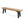 Outdoor Bench With Slat Panel Design And Acacia Wood Frame