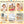 Kids Table And Chair Set With Cartoon Animals Design - White