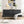 Contemporary Wood Frame Sofa Bed With Stainless Legs - Black