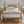 Queen Bed Turned Legs - Natural