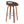 Cassis - Contemporary Fixed Height Barstool With Swivel With Round Footrest (Set of 2)