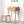 Dresser Bistro Table, 100% Solid Table Table Desk Top Table Dresser Compact Dresser Accessories Storage Drawer Natural Wood - Oak