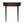 Solid Wood Backless Mounted Console, 1-Drawer, Chestnut