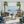 3-Piece Outdoor Patio Furniture Set with Foldable Chairs & Tempered Glass Table
