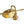 3 Lights Brush Vanity Light - Clear / Gold