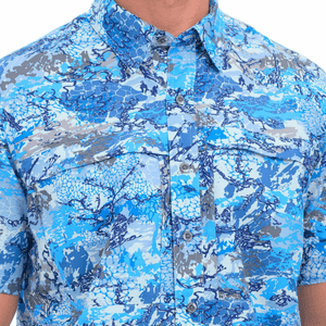 GameGuard Blue Digital Explorer Shirt