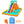 Bestway H2OGO! Tidal Tower Slide Yard Inflatable Mega Water Park with Air Blower