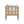 Acacia Wood Patio Furniture Club Chair with Soft Cushion