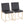 Fuji - Contemporary Stylish Frame, High Back Dining Chair (Set of 2)