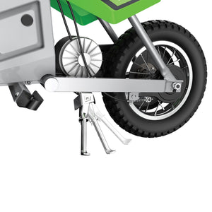 Razor MX400 Dirt Rocket 24V Electric Toy Motocross Motorcycle Dirt Bike, Green - TRAPSKI