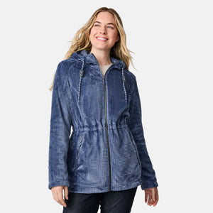Women's Grid Butter Pile® Anorak Jacket