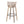 Cosini - Mid Century Modern Fixed Height, Barstool & Swivel And Round Footrest (Set of 2)