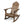 Echoes Outdoor Acacia Wood Adirondack Rocking Chair