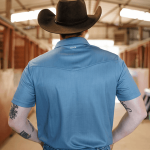 Off-Road Blue Palo Duro Polo