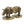Set of 2 Rhino Bronze Bookends