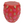 13.4' Oversized Resin Dragon Fruit Stool, Multi-Purpose Side Table & Plant Stand