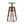 Spencer - Minimalist Oak Adjustable Bar Counter Stool - Walnut Brown Oak