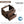 Bathroom Vanity With Basin Wall Hang Storage - Brown / Brown / White