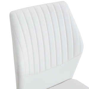 Luxury Simple High Resilience Dining Chair With Metal Legs