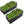 2 Pack Metal Raised Garden Bed Kit Outdoor - 8x4x2 FT Galvanized Planter Boxes Set