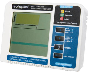 Autopilot APCEM2 Hydroponic CO2 RH Temperature Monitor and Data Logger (2 Pack) - TRAPSKI