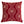 Red Holiday Embroidered Velvet Throw Pillow with Insert 20x20 Set of 2