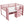 Low Loft Bed With Built In Desk, Storage Cabinets, Open Bookcase And Doodle board